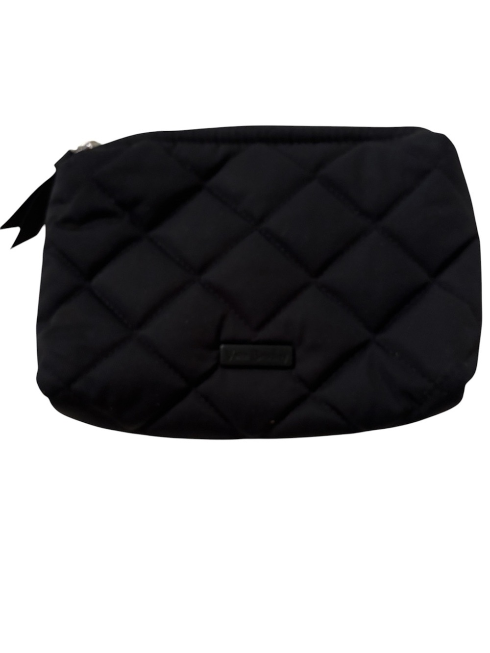 Vera Bradley black makeup pouch NWOT